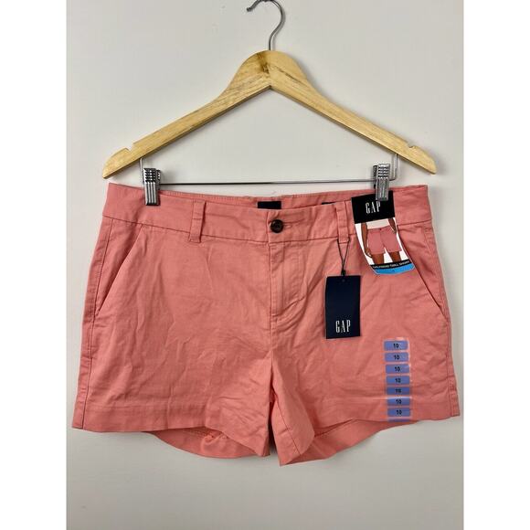 Gap Pants - NWT Gap Chino Shorts Womens 10 Relaxed Mid Rise Girlfriend Nantucket Preppy
